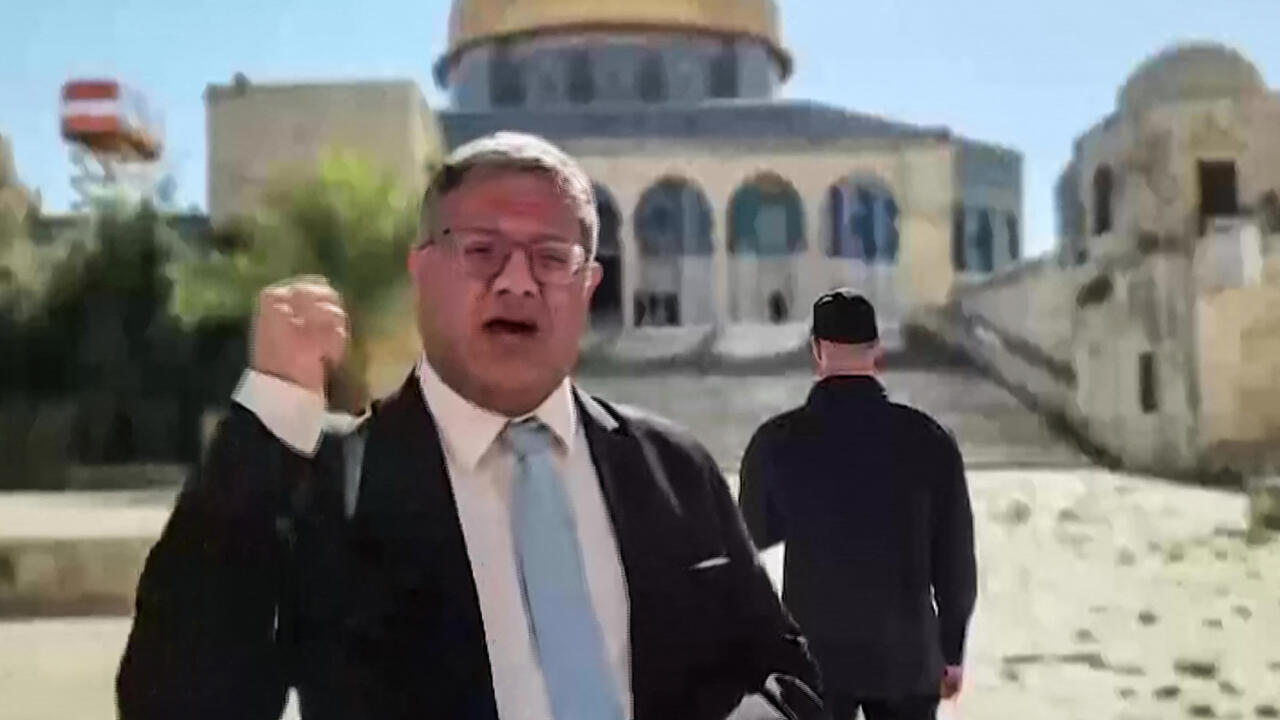 في الذكرى الثانية لأحداث 7 أكتوبر..بن غفير يتحدث من باحة المسجد الأقصى