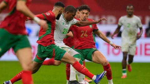 مباراة المغرب جزر القمر، في افتتاح نهائيات كأس الأمم الإفريقية 2025.