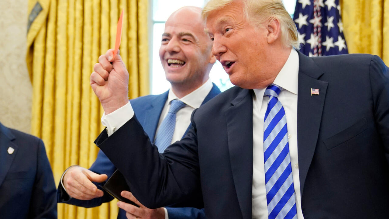 العلاقة الودية بين ترامب وإنفانتينو تحت المجهر قبل سحب قرعة مونديال 2026