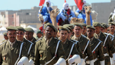 عرض عسكري للجيش المغربي