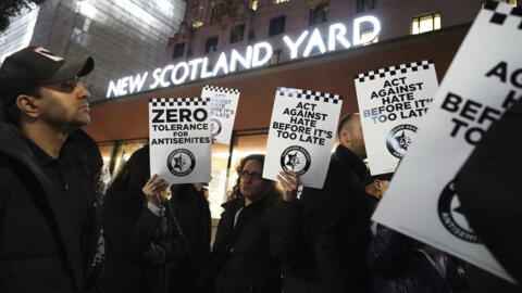 تظاهرة ضد معاداة السامية في وسط لندن (25/10/2023)
