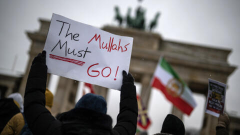 تظاهرات في برلين ضد النظام الإيراني ودعماً للمظاهرات داخل إيران (12/01/2026)